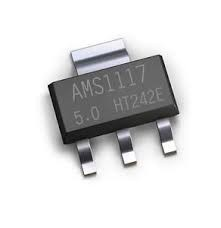 Ams1117 Regulator - AMS1117-5.0V, 1A, SOT-223 Voltage Regulator IC (Pack of 5 ICs)