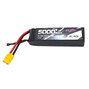 CNHL Black Series 5000mAh 14.8V 4S 40C Lipo Battery with XT90 Plug 2