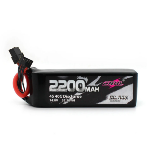 CNHL Black Series 2200mAh 4S 14.8V 40C Lipo Battery with XT60 Plug