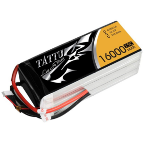 Original Tattu 16000mAh 15C 22.2V 6S1P XT90-S