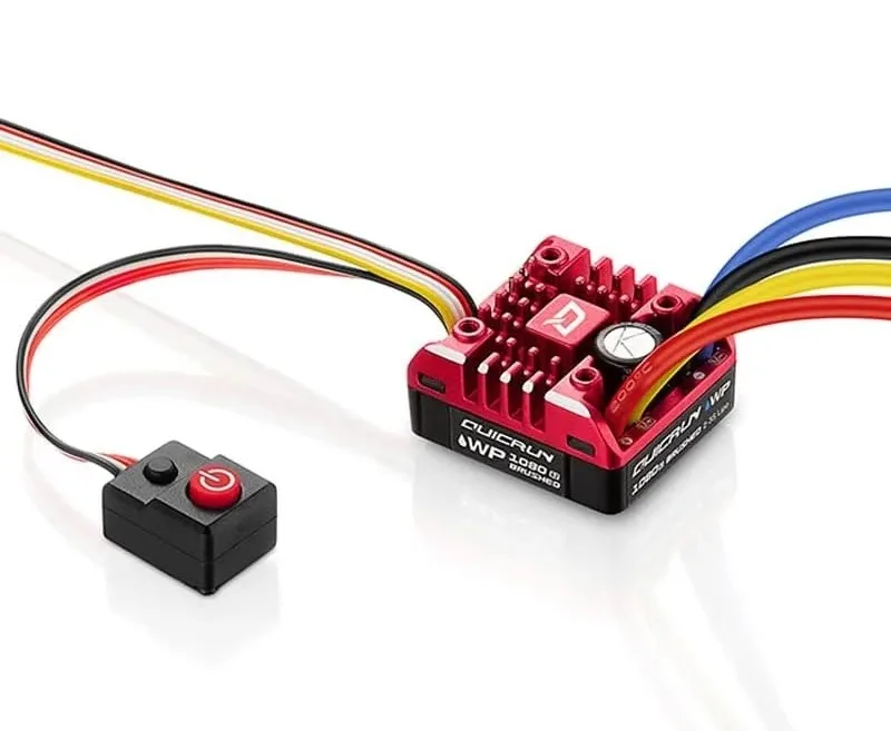 Hobbywing Quicrun Wp Controller - Hobbywing QuicRun WP 1080 G2 Brushed Electronic Speed Controller