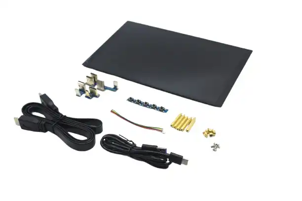 Waveshare 10.1inch Capacitive Touch Display, Optical Bonding Toughened Glass Panel, 1280×800, IPS, HDMI Interface