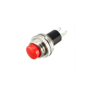 Red DS-316 10MM Lock- Free Momentary Self- Reset Small Push Button Switch