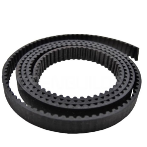 Black Open Ended GT2 Belt Width 6mm with Steel Wire (Hard Handfeel)1M