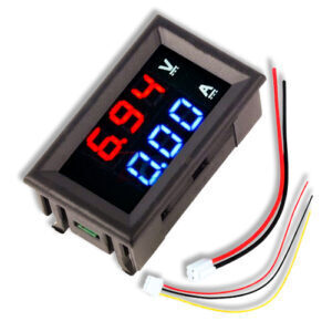 Digital Voltage, Current and Frequency Meter