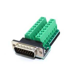 DB15-M2 DB15 to Terminal With Nut