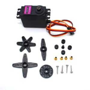 Tower Pro MG996R Digital Plastic Gear High Torque Servo Motor (180 Degree Rotation)