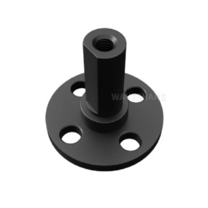 WAVESHARE Metal Flat Key Shaft Flange Plate, Suitable For Using with Serial Bus Servo