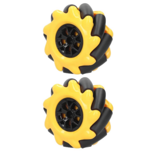 48mm Wheel - Yellow McNamum Wheel 48MM-K Compatible with 6.2mm couplings(Pack of 4)