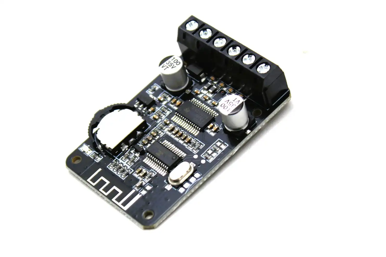 10W/15W/20W Stereo Bluetooth Power Amplifier Board 12V/24V High Power Digital Amplifier Module XYP15W