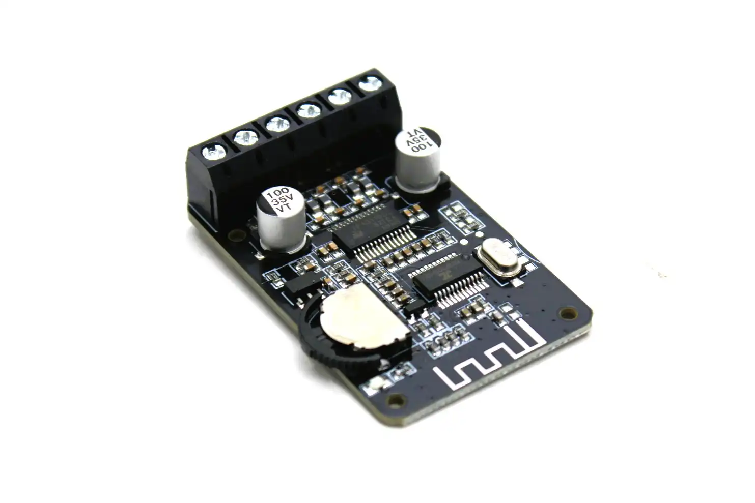 10W/15W/20W Stereo Bluetooth Power Amplifier Board 12V/24V High Power Digital Amplifier Module XYP15W