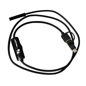 7mm 3 in 1 HD Android Mobile Phone Endoscope Camera with 1M Length Waterproof IP67 6 LEDs USB Inspection