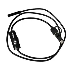 7mm 3 in 1 HD Android Mobile Phone Endoscope Camera with 1M Length Waterproof IP67 6 LEDs USB Inspection