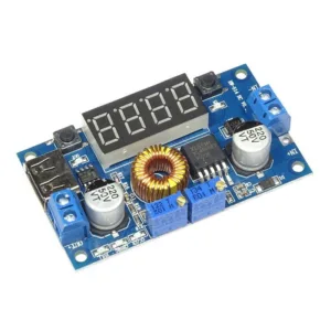 Xl4015 Module - DC-DC XL4015 Adjustable Stepdown Module 5A 75W with 4 Bits Digital Display Voltmeter