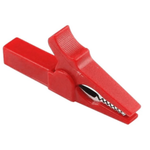 Red 55mm Copper Insulated Crocodile Clip
