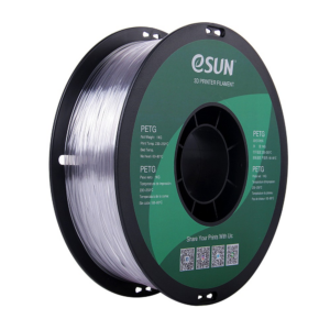 eSun PETG 1.75mm 3D Printing Filament 1kg - Clear