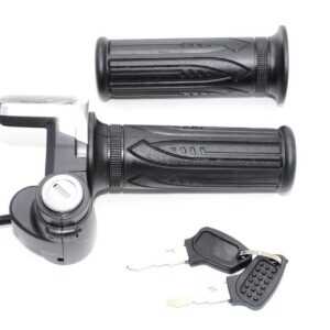 24v Display - Yalu 24V LCD digital throttle with key with the speed mileage display