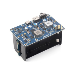 Waveshare UPS HAT (E) for Raspberry Pi, Supports 4× 21700 Li batteries (NOT included), Bi-Directional Fast charging, 5V 6A Output, Pogo Pins Connector, Raspberry Pi UPS