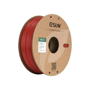 eSUN eABS+HS filament, 1.75mm, fire engine red, 1kg/roll, with paper roll