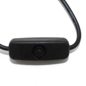 5V 3A USB to micro Cable With ON/OFF Switch Power Control for Raspberry Pi