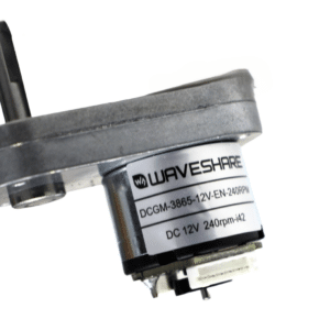 Waveshare L-shaped Permanent Magnet DC Gear Motor, Magnetic Hall Encoder, All-metal Gear Motor