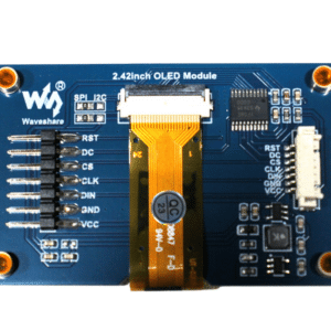 Waveshare 2.42inch OLED Display Module, 128×64 Resolution, SPI / I2C Communication (White)