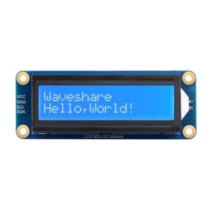 Lcd1602 Module Waveshare - Waveshare LCD1602 I2C Display Module White color with blue background LCD