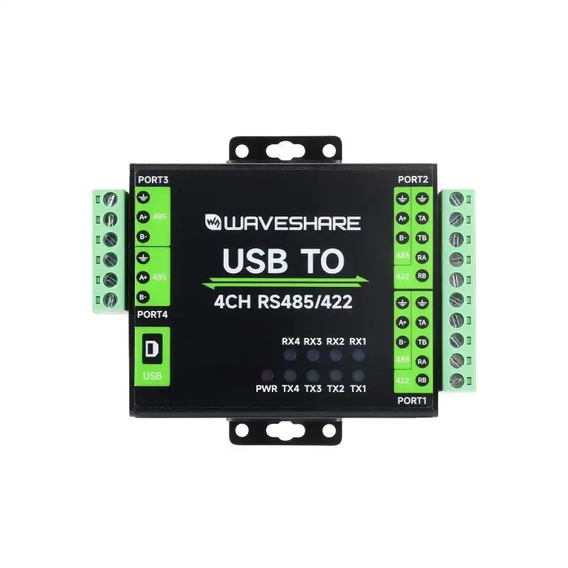 Rs485 Converter - Waveshare Industrial Isolated USB To RS485/422 Converter, Original FT4232HL Chip, Supports USB To 2-Ch R...