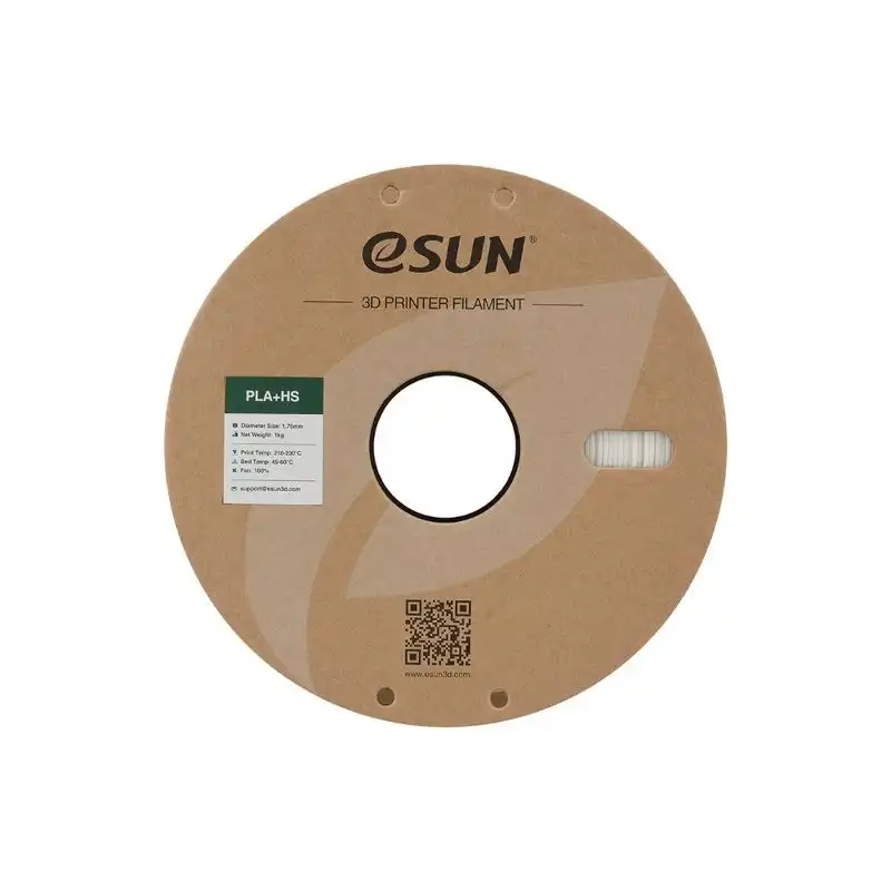 eSUN ePLA+HS filament, 1.75mm, cold white, 1kg/roll, with paper roll