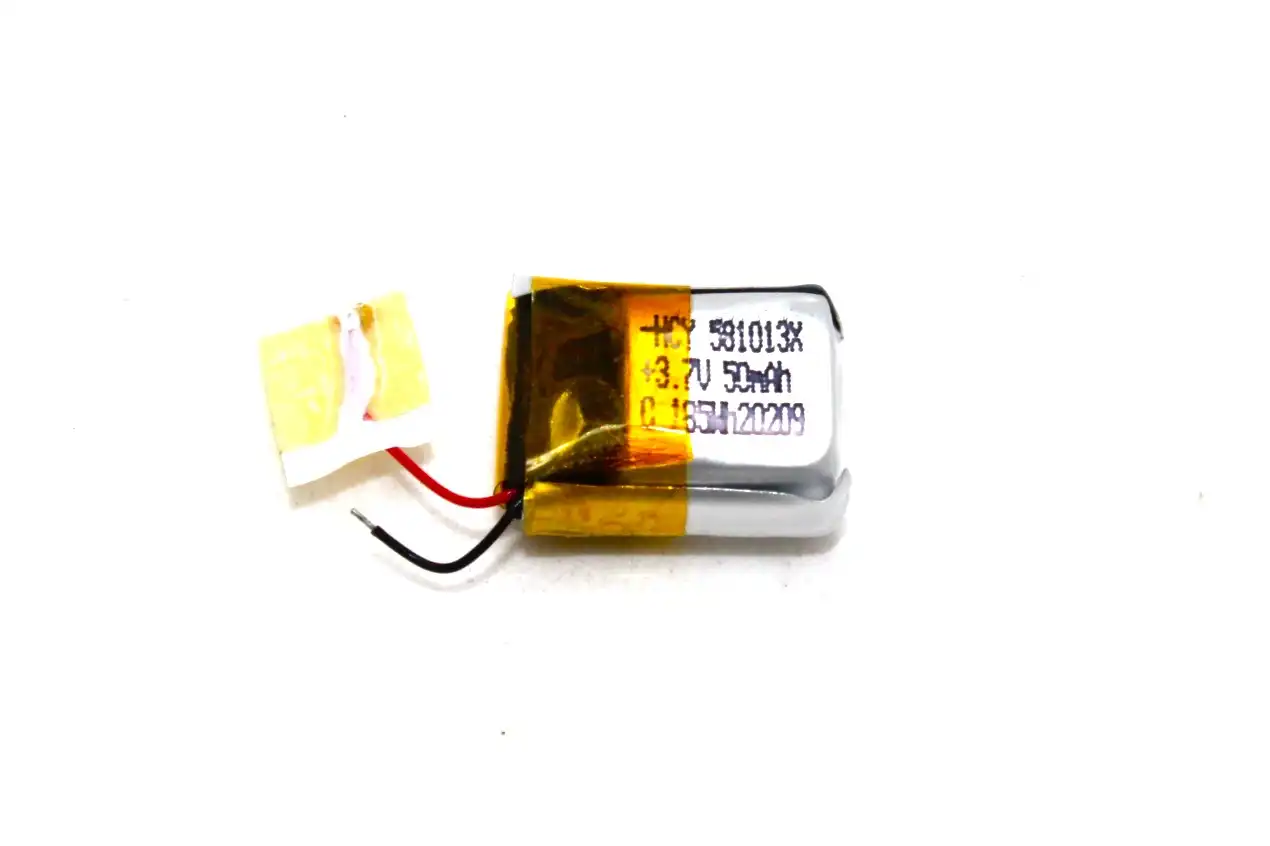 KP Original 581013 50mAh 3.7Vsingle cell Rechargeable LiPo Battery
