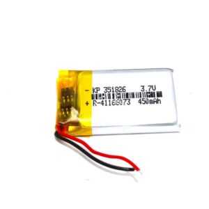 Kp Original 351826 Battery - KP Original 351826 400mAh 3.7Vsingle cell Rechargeable LiPo Battery