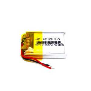 Kp Original 401520 Battery - KP Original 401520 400mAh 3.7Vsingle cell Rechargeable LiPo Battery