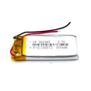 Kp Original 581943 Battery - KP Original 581943 800mAh 3.7Vsingle cell Rechargeable LiPo Battery
