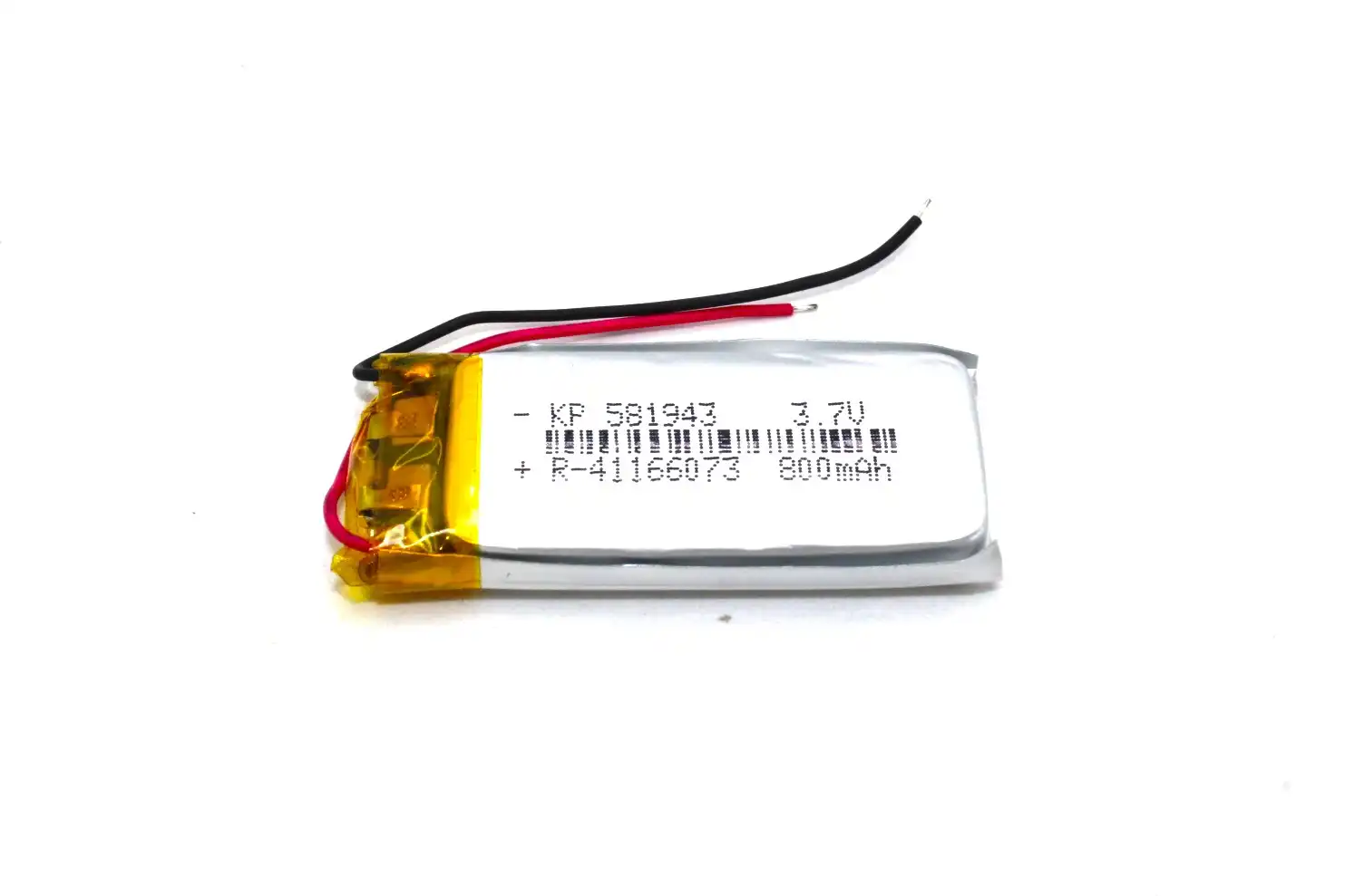 Kp Original 581943 Battery - KP Original 581943 800mAh 3.7Vsingle cell Rechargeable LiPo Battery