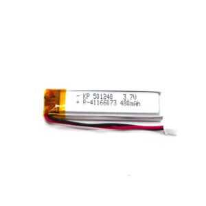 Kp Original 501240 Battery - KP Original 501240 480mAh 3.7Vsingle cell Rechargeable LiPo Battery