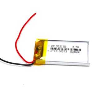 Kp Original 502035 Battery - KP Original 502035 500mAh 3.7Vsingle cell Rechargeable LiPo Battery
