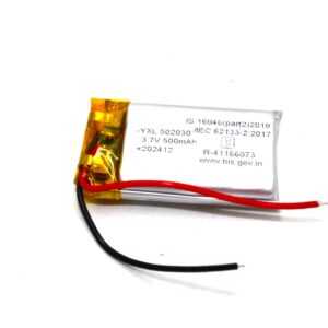 Kp Original 502030 Battery - KP Original 502030 500mAh 3.7Vsingle cell Rechargeable LiPo Battery