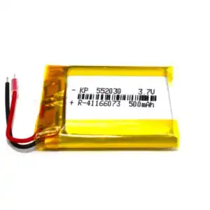 Kp Original 552030 Battery - KP Original 552030 500mAh 3.7Vsingle cell Rechargeable LiPo Battery