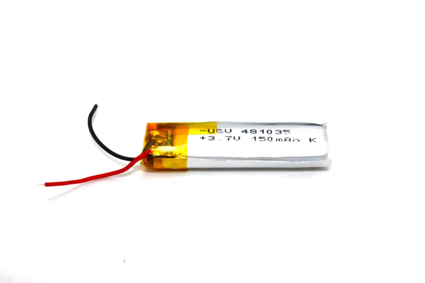 Kp Original 481035 Battery - KP Original 481035 150mAh 3.7Vsingle cell Rechargeable LiPo Battery