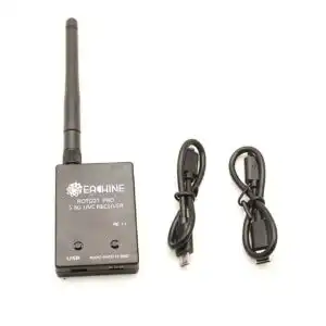 Eachine ROTG01 Pro UVC OTG 5.8G 150CH Full Channel FPV Receiver W/Audio For Android Smartphone - Black