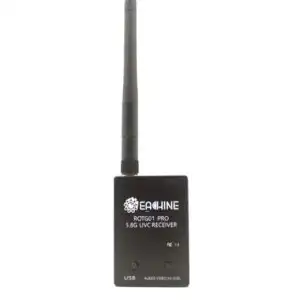 Eachine ROTG01 Pro UVC OTG 5.8G 150CH Full Channel FPV Receiver W/Audio For Android Smartphone - Black