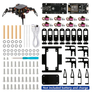 Esp8266 Kit Acebott - ACEBOTT ESP8266 Quadruped Bionic Spider Robot kit with Arduino IDE/ACECode(Scratch)