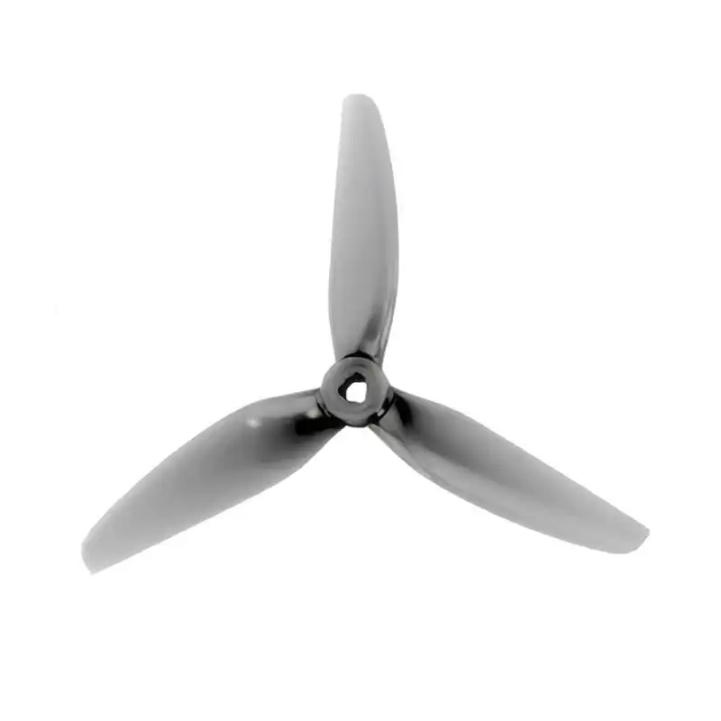 Hq Durable Prop Propeller - HQ Durable Prop 5.1X3.6X3 Grey (2CW+2CCW)-Poly Carbonate-POPO Triblade Propeller