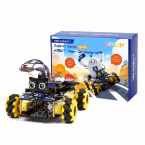 Esp32 Kit Acebott - ACEBOTT ESP32 Smart Car Starter Kit with 4WD Mecanum Wheel Off-road Car Muti-Direction – QD001