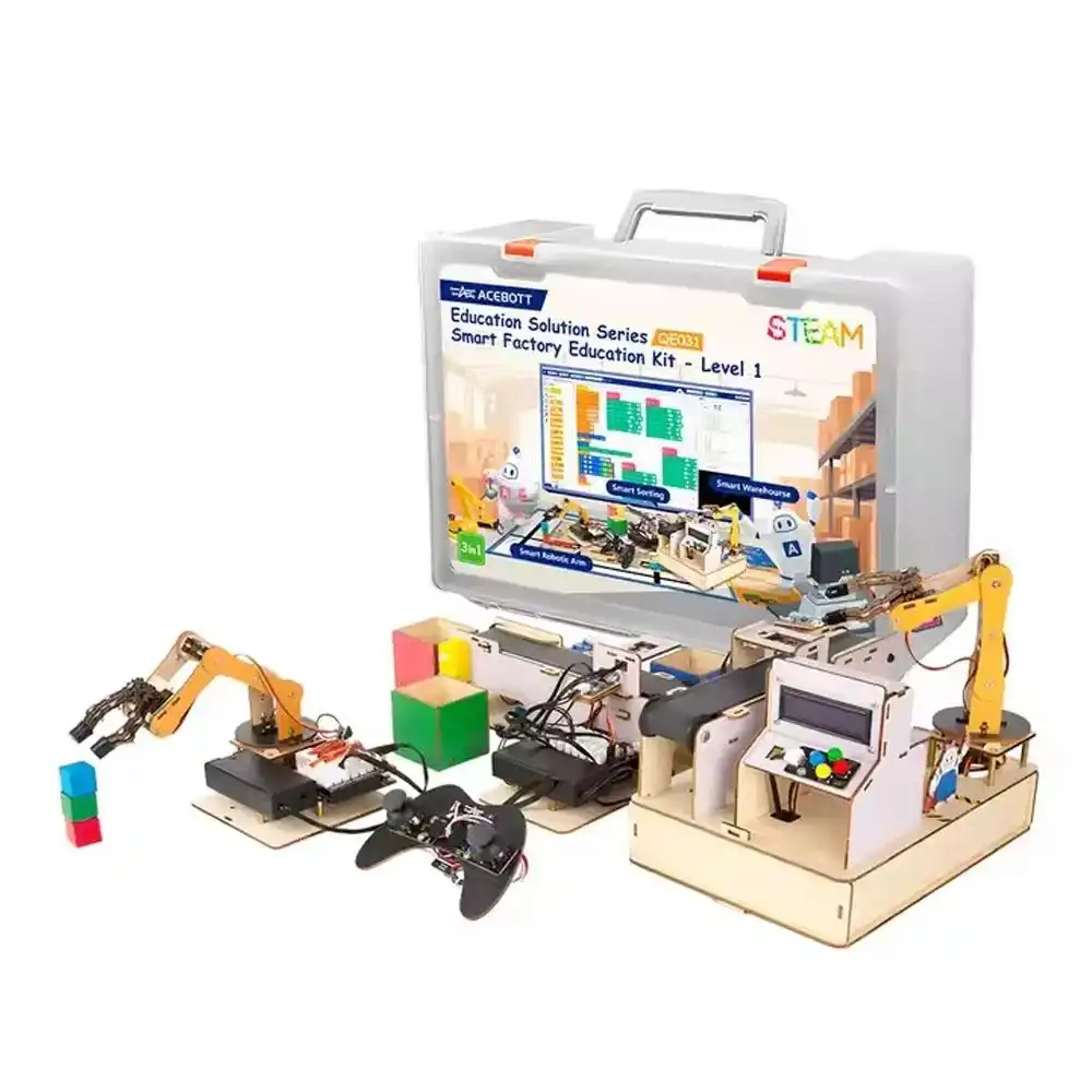Esp32 Kit Acebott 555712 - ACEBOTT ESP32 Smart Factory Kit – Advanced Factory Education Kits for Teens – QE031