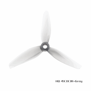 Hqprop 4x3x3v2 Grey Propeller - HQProp 4X3X3V2 Grey (2CW+2CCW)-Poly Carbonate Propeller