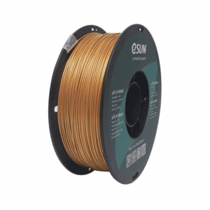 Esun Pla Metal 1.75mm - Esun PLA-Metal 1.75mm 3D Printing Filament 1Kg - Gold