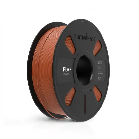 Numakers Pla+ Filament – 1.75mm 564030 - Numakers PLA+ Filament – Rust Copper – 1.75 mm / 1 kg