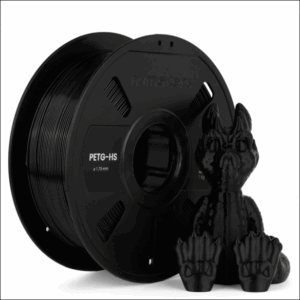 Numakers PETG-HS Filament - Pitch Black – 1.75 mm/ 1 kg