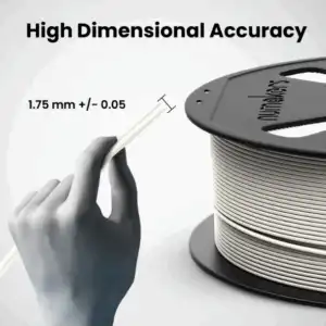 Numakers PETG-HS Filament – Pure White – 1.75 mm/ 1 kg